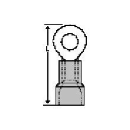 MOLEX Ring Nylakrimp Funnel Entry (D-950-10) 190670006